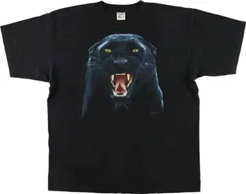 90'sHuman-i-Tees Black Panther 애니멀 티셔츠