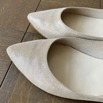 베이지 스웨이드 스틸레토 힐 신발 로우 힐 라메