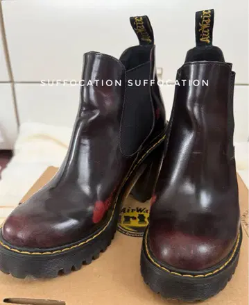 Dr.Martens 사이드 고어 통굽 부츠 UK5 US7