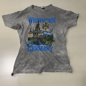 Wiesbaden Germany 티셔츠 그레이