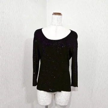 이타리야 GK 스팽글 블랙 티셔츠 (9)