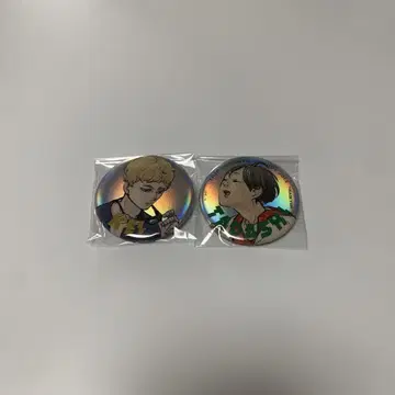 하이큐 츠키시마 케이 야마구치 타다시 캔뱃지