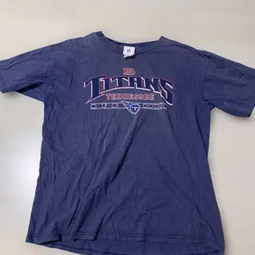 Tennessee Titans NFL 티셔츠 네이비 구제 의류