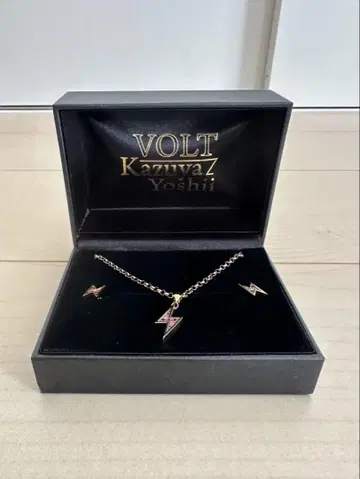 요시이 카즈야 VOLT Kazuya Yoshii 목걸이&귀찌 세트