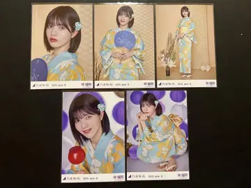 노기자카46 하야시 루나 유카타 5종 컴프 브로마이드