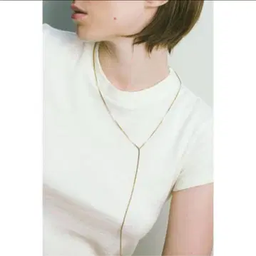 SASKIA DIEZ FINE NL FRINGE CUBIC 목걸이
