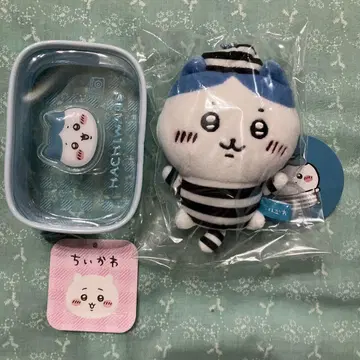 하치와레 죄수 마스코트 하치와레 클리어 파우치 세트