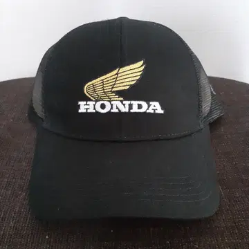 HONDA 혼다 메쉬 캡 56-60cm 블랙 검정 야구 모자