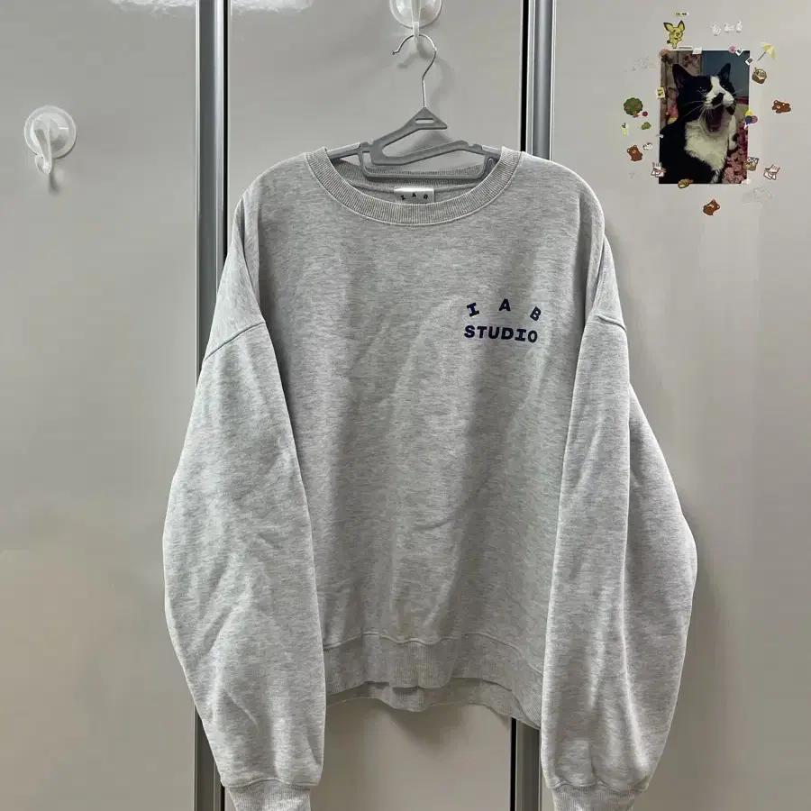 ★関税込★IAB Studio★Pigment Sweatshirt & Mini Bag Lavender IAB-STUDIO | 아이앱스튜디오 IAB Studio Pigment Sweatshirt