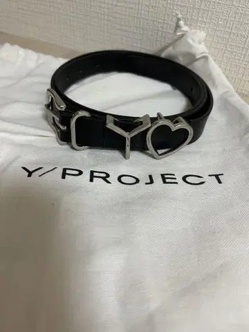 Y/PROJECT 가죽 벨트