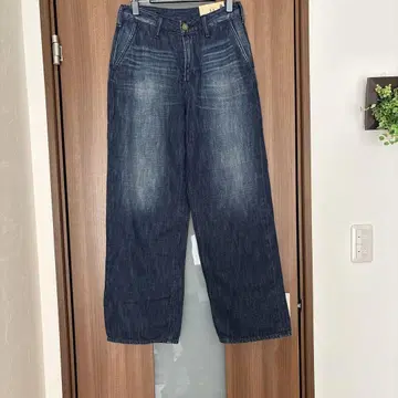 와이드 데님 팬츠 M 인디고