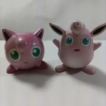 푸딩 외 초기 포켓몬 피규어