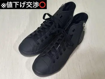 CONVERSE 컨버스 올 블랙 하이컷 26cm