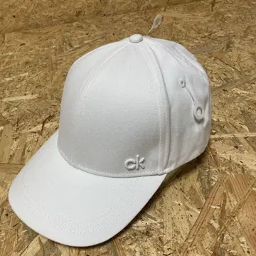 새상품 캘빈클라인 CALVIN KLEIN 캡 화이트 자수 로고