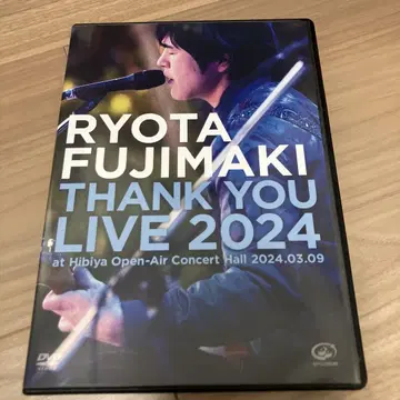 후지마키 료타 THANK YOU LIVE 2024 DVD
