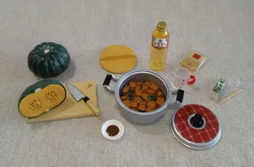 리멘트 미니어처 호박 조림 세트