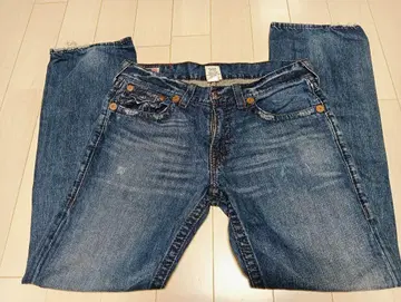 USA제 TRUE RELIGION RICKY BIG T 데님 팬츠 34