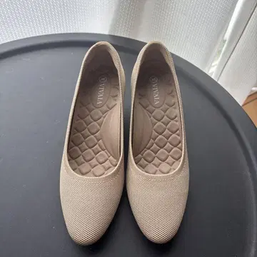 VIVAIA 베이지 웨지솔 36 약 24cm