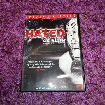 GG ALLIN HATED 라이브 DVD