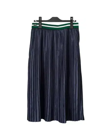 [ 세일 중 ] LACOSTE 롱 플리츠 스커트