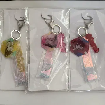 최애의 아이 3피스 키링 점프샵 아리마 카나, 호시노 루비, MEM쵸