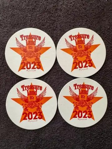 B'z Treasure land 2023 코스터 4종 세트