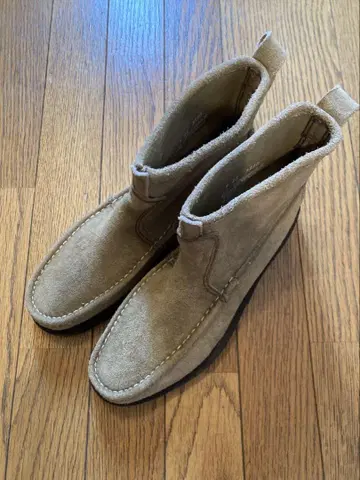 미사용 새상품 Russell Moccasin 노크 어바웃 스웨이드 부츠