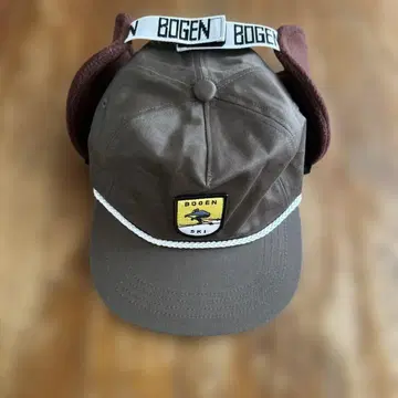 BOGEN 귀도리 모자 브라운