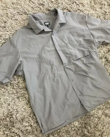 HELly Hansen 반팔 셔츠 L 사이즈 그레이
