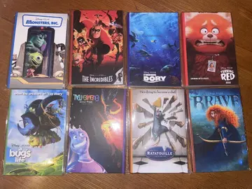 Happy 복권 / PIXAR 2025 H 상 엽서 북 8종 세트