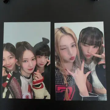 르세라핌 팬미팅 업그레이드 프리미엄 시트 혜택 + 트레이딩 카드 세트