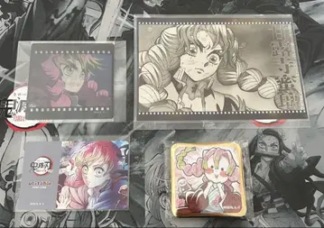 귀멸의 칼날 ufotable DINING 복권 칸로지 미츠리 4종 세트