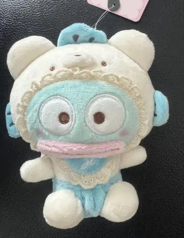 새상품 아베일 산리오 하기동 콜라보 마스코트 참 봉제 인형
