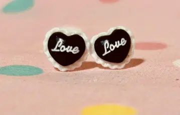 a-26 하트형 Love 귀걸이