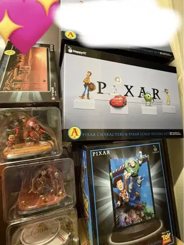 PIXAR 복권 묶음 판매 제일복권 피규어 해피 복권