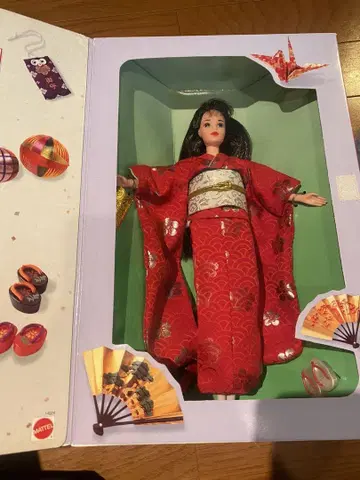 설날 바비 일본 기모노