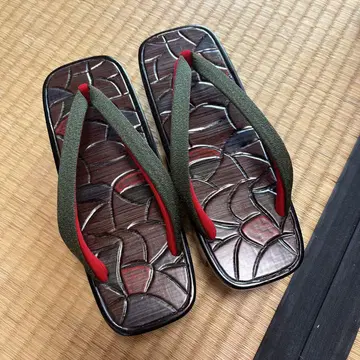 미유키 본점 오동나무 나막신 새상품급