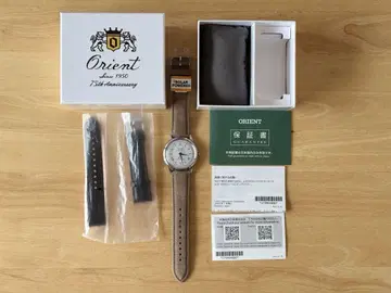 Orient Bambino 38 솔라 파워드 오리엔트 75주년 모델