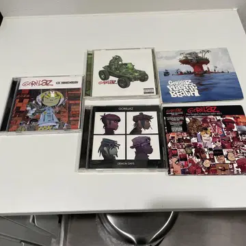 Gorillaz CD 5장 세트
