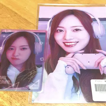 노기사카 Mobile GAMMING ROOM 우메자와 미나미 엽서 레어