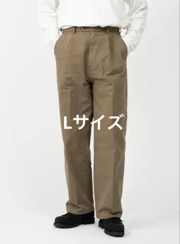 시착만 한 상품 OVY One Tuck Wide Chino Pants L