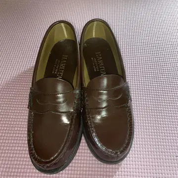 HARUTA 브라운 로퍼 22cm