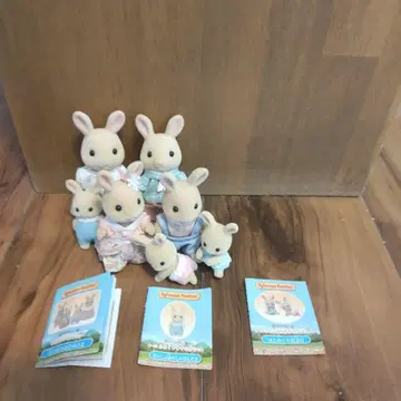 실바니안 패밀리 밀크 토끼 가족 6종 세트