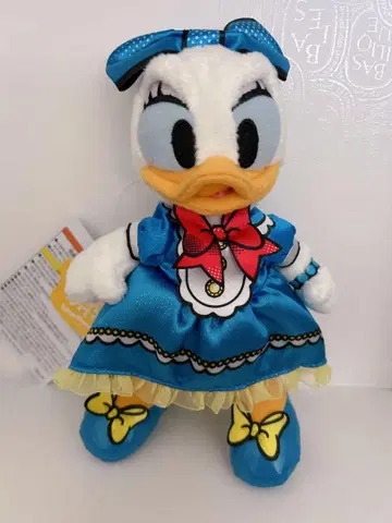 디즈니 파루파루자 봉제 인형 배지 데이지 누이바 파루파루