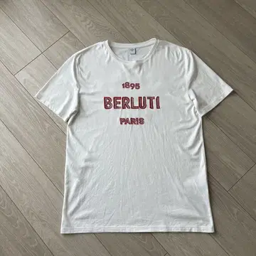 BERLUTI 1895 PARIS 화이트 티셔츠