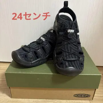 keen EVOFIT 1 에보핏 원 24cm 블랙 샌들