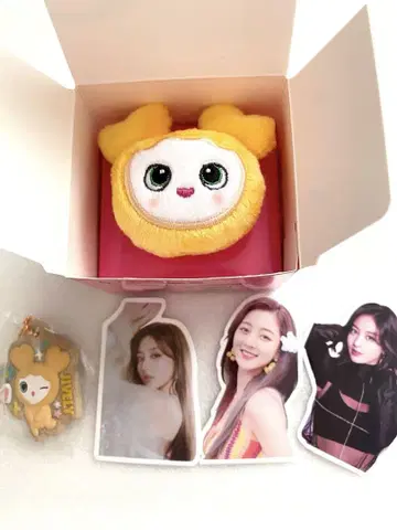 TWICE THIS IS FOR 지효 봉제 인형 반지 반지 지브리