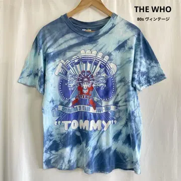 THE WHO 80s 타이다이 빈티지 티셔츠
