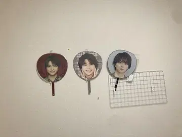 아이돌 부채 3개 세트