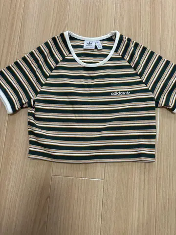 아디다스 스트라이프 반팔 티셔츠 2XL